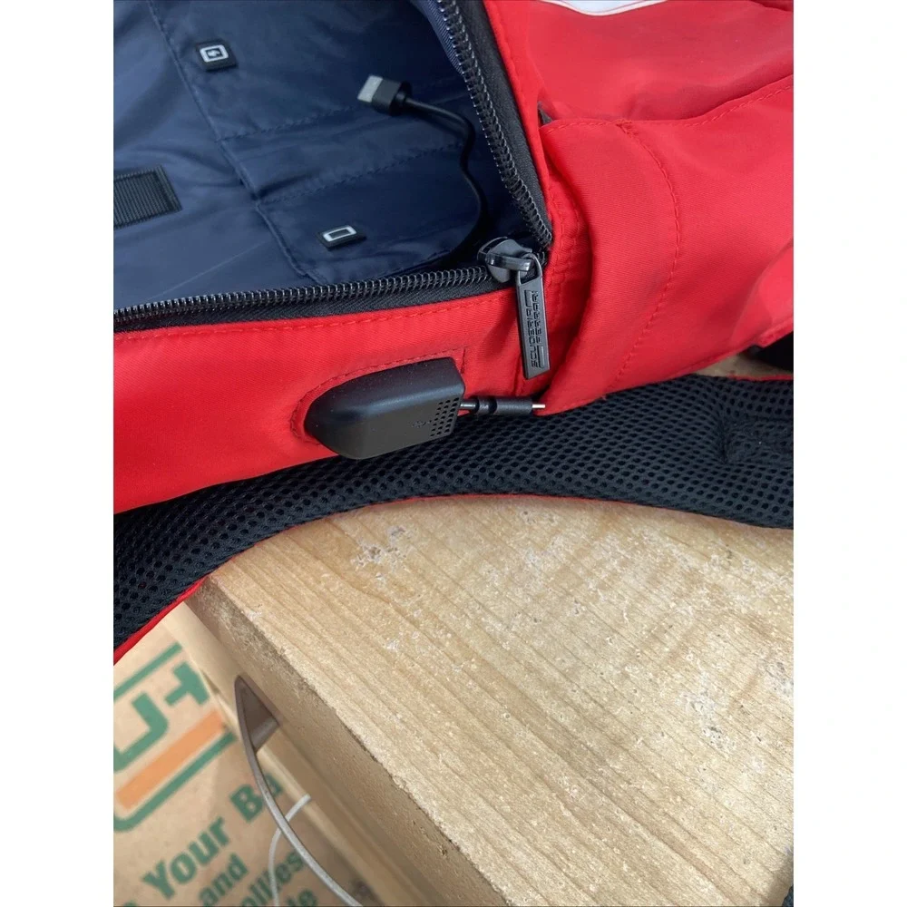 Ferrari Scuderia Backpack Red Laptop Travel School Bag Official CG Mobile